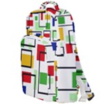 Colorful rectangles                                                               Double Compartment Backpack