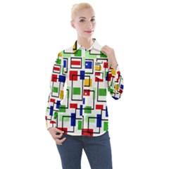 Women s Long Sleeve Pocket Shirt 