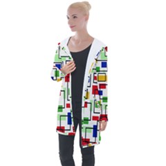 Longline Hooded Cardigan 