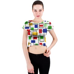 Crew Neck Crop Top 