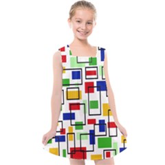 Kids  Cross Back Dress 