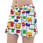 Colorful rectangles                                                                      Tennis Skirt