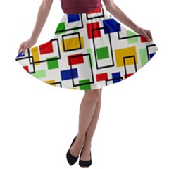 A-line Skater Skirt 