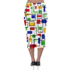 Midi Pencil Skirt 