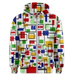 Colorful rectangles                                                                      Men s Zipper Hoodie