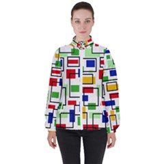 Women s High Neck Windbreaker 