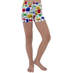 Kids  Lightweight Velour Yoga Shorts 