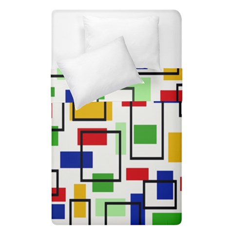 Colorful rectangles                                                                       Duvet Cover (Single Size) from ArtsNow.com