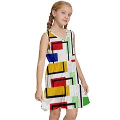 Kids  Sleeveless Tiered Mini Dress 