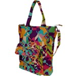 Retro chaos                                                                       Shoulder Tote Bag