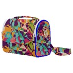 Retro chaos                                                                    Satchel Shoulder Bag