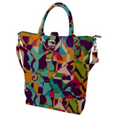 Buckle Top Tote Bag 