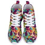 Retro chaos                                                                      Women s Lightweight High Top Sneakers