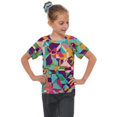 Kids  Mesh Piece T-Shirt 