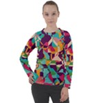 Retro chaos             Women s Long Sleeve Raglan Tee