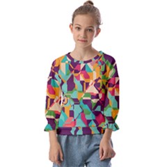 Kids  Cuff Sleeve Top 