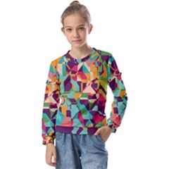 Kids  Long Sleeve T-Shirt with Frill  