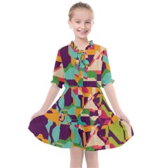 Kids  All Frills Chiffon Dress 