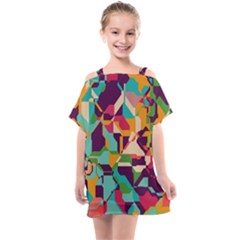 Kids  One Piece Chiffon Dress 