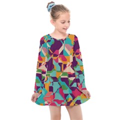 Kids  Long Sleeve Dress 