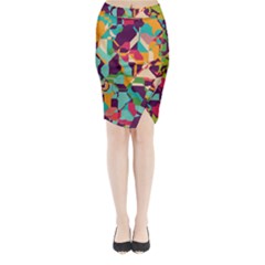 Retro chaos                                                                      Midi Wrap Pencil Skirt from ArtsNow.com