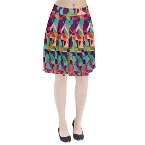 Retro chaos                                                                   Pleated Skirt from ArtsNow.com