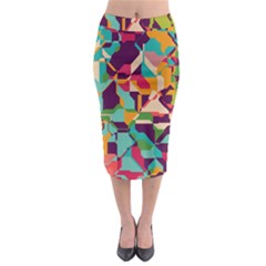 Midi Pencil Skirt 