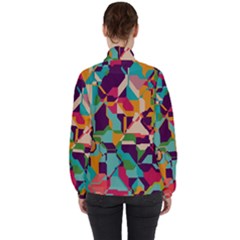 Women s High Neck Windbreaker 