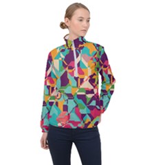 Women s Half Zip Windbreaker  