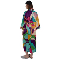 Maxi Satin Kimono 