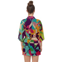 Half Sleeve Chiffon Kimono 