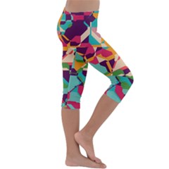 Kids  Lightweight Velour Capri Leggings  