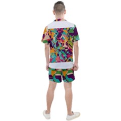 Men s Mesh T-Shirt and Shorts Set 