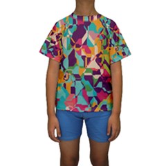 Kids  Short Sleeve Swimwear 