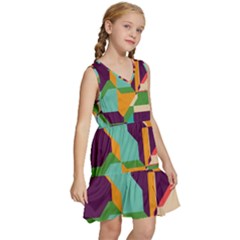 Kids  Sleeveless Tiered Mini Dress 