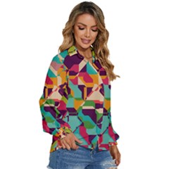 Women s Long Sleeve Button Up Shirt 