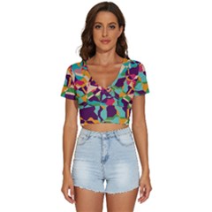 V-Neck Crop Top 