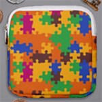 Retro colors puzzle pieces                                                                        Mini Square Pouch