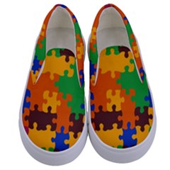 Kids  Canvas Slip Ons 