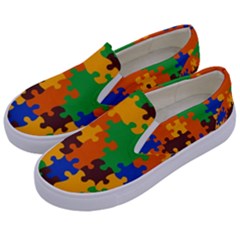 Kids  Canvas Slip Ons 