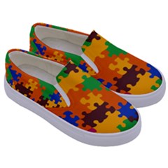 Kids  Canvas Slip Ons 