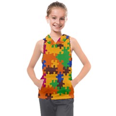 Kids  Sleeveless Hoodie 