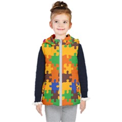 Kids  Hooded Puffer Vest 