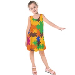 Kids  Sleeveless Dress 