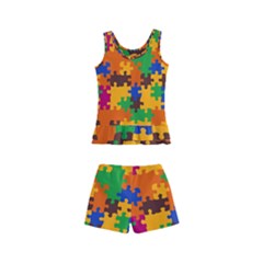 Kids  Boyleg Swimsuit 