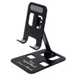 Personalized We are a Good Match Name Fully Adjustable Portable Phone/Tablet Stand