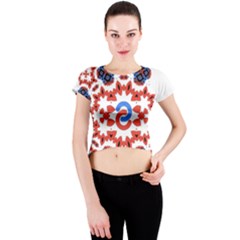 Crew Neck Crop Top 