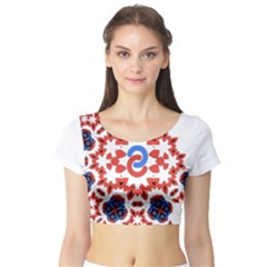 Short Sleeve Crop Top 