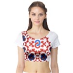 IM Fourth Dimension ADKPS Short Sleeve Crop Top