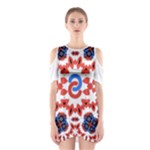 IM Fourth Dimension ADKPS Shoulder Cutout One Piece Dress